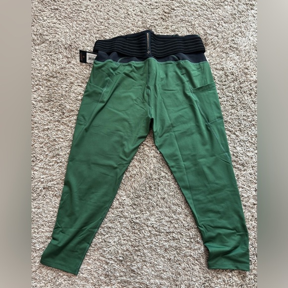 Tommie Copper Women’s Adjustable 2-Pocket Leggings – Olive – Size 3XL - Picture 7 of 7